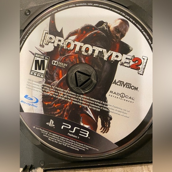 Prototype 2 PS3 (Sony PlayStation 3, 2012)  Game - Picture 1 of 1